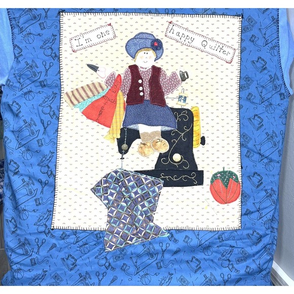 Vintage Quilter’s 3D Jacket Sewing Handmade Women’s Large Cross Stitch Craft Y2K - Picture 5 of 12